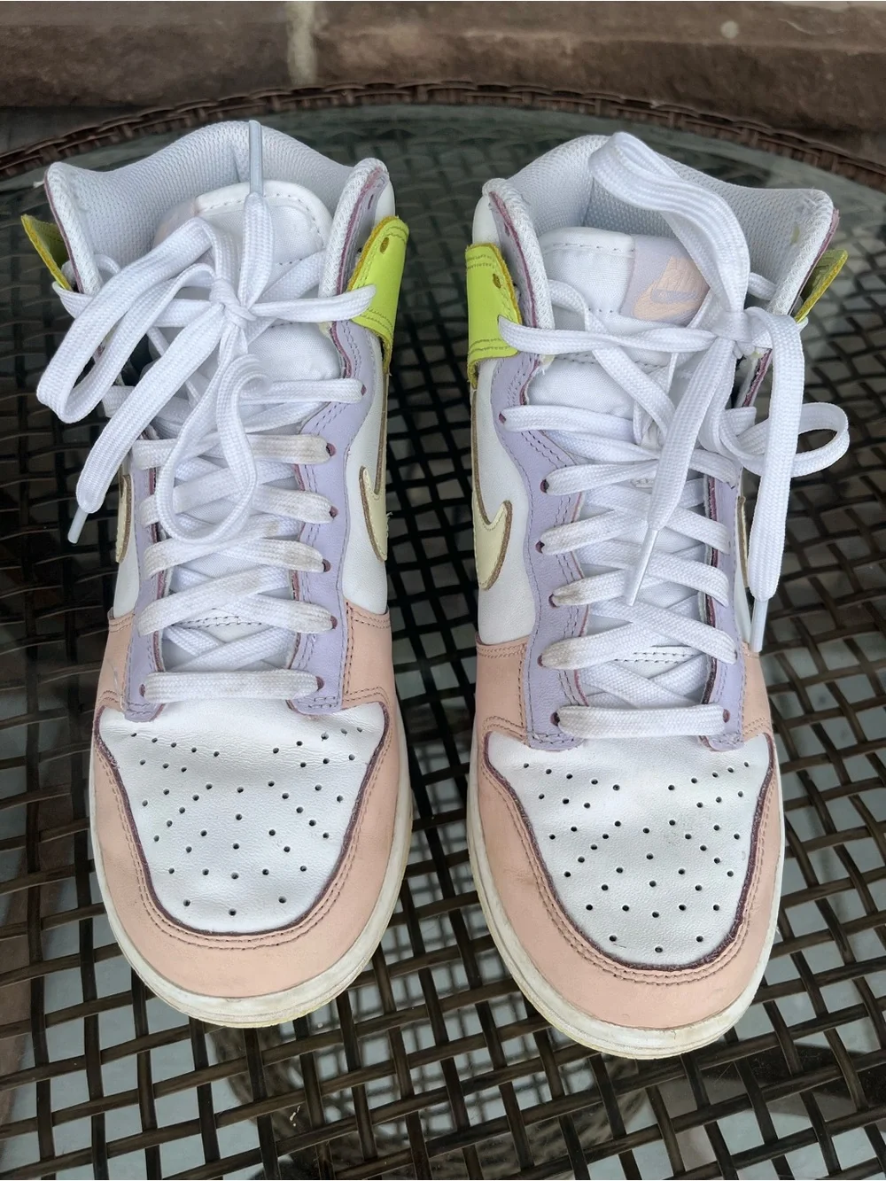 Nike White High-Top Sneakers